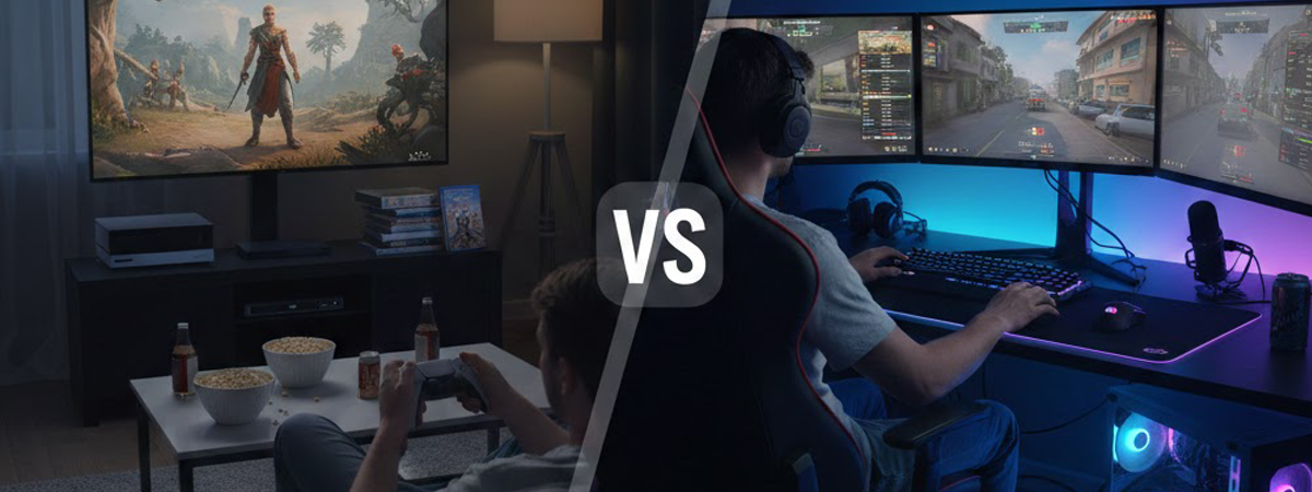 Console vs PC Gaming: Which Is Better in 2026? - Gameania